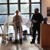 “Reflections” Opening 11-10-2017, Margareta Svensson-Hjorth (Chief Culture of Munkedal Municipality)  & Lukas Arons